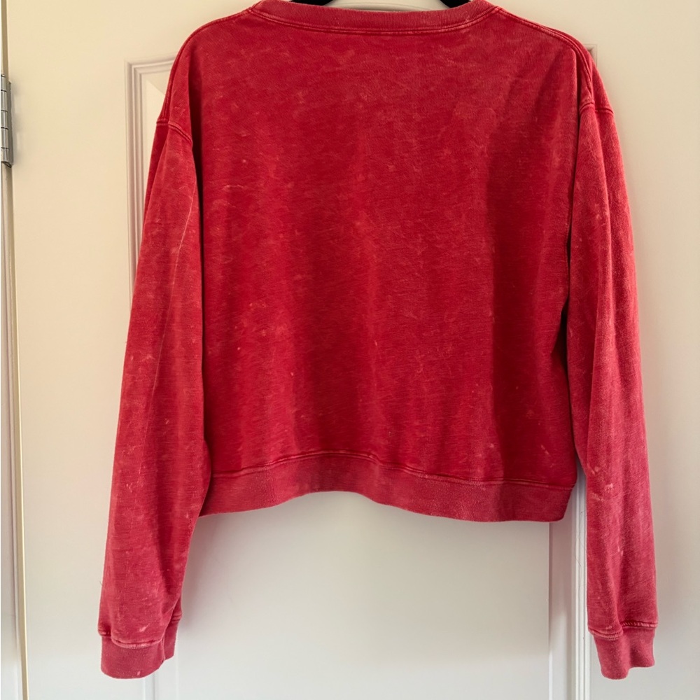 FP Movement by Free People Vintage Red Graphic Sweater - Picture 4 of 5